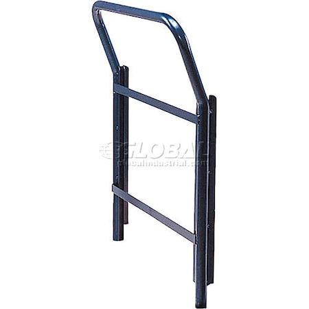 Global Industrial 30 Handle for Steel Bound Wood Deck Platform Truck, Blue 279CP10